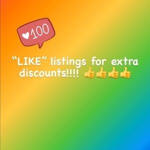 EXTRA DISCOUNTS FOR LIKERS
